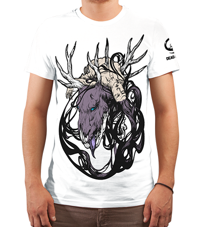 Футболка Dear Deer (Cold Black Series) - Deadbrush.ru