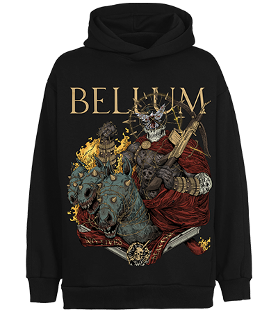Bellum NE H (Война) — худи оверсайз — Dead Brush