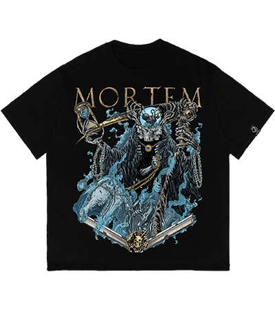Mortem NE Over (Смерть) — футболка оверсайз - Deadbrush.ru