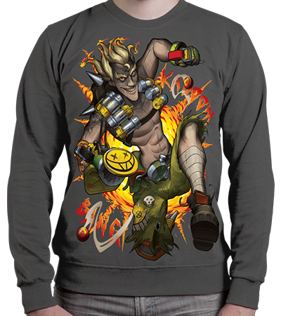 Свитшот Kabooom! SW (Overwatch) — Dead Brush
