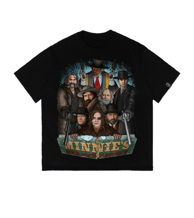 Футболка оверсайз Hateful Eight (Омерзительная Восьмёрка) — Dead Brush