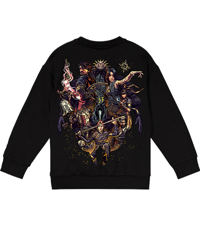 Свитшот оверсайз Clair Obscur: Expedition 33 - Deadbrush.ru