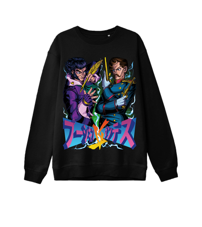 Свитшот Jojo Puskin vs Jojo Dantes (Jojo bizzare adventure) — Dead Brush