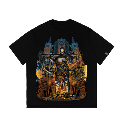 Футболка оверсайз You died! B (Dark Souls) — Dead Brush