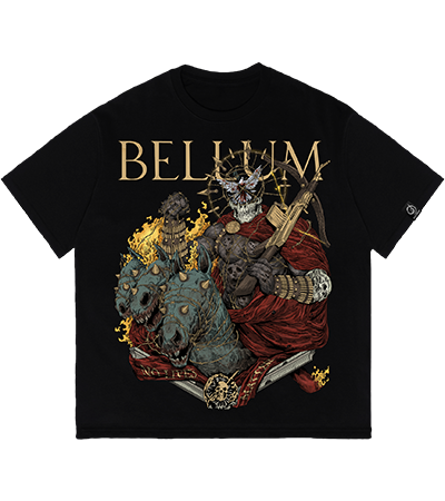 Bellum NE Over (Война) — футболка оверсайз — Dead Brush