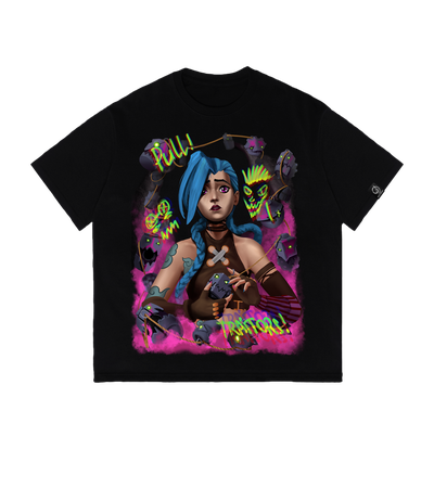 Футболка оверсайз Lost Jinx (Arcane) — Dead Brush
