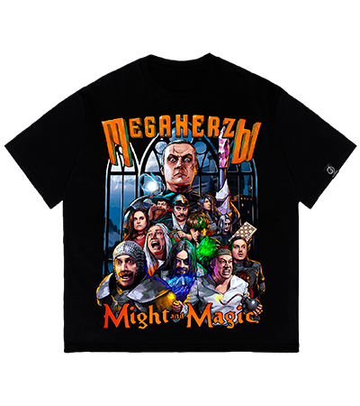 MegaHerz'Ы Might and Magic — футболка оверсайз — Dead Brush