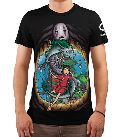 Футболка Spirited Away (Унесённые призраками) — Dead Brush