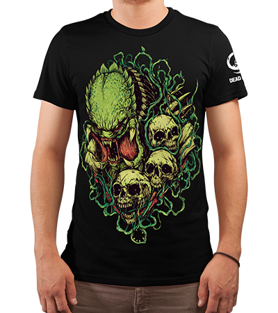 Футболка Skull Fetish (Хищник) — Dead Brush