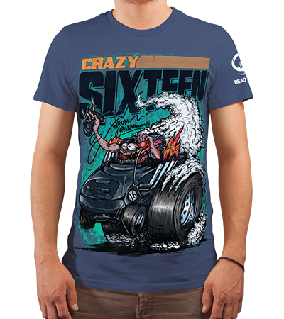 Футболка Crazy Sixteen (DB Games Series) — Dead Brush