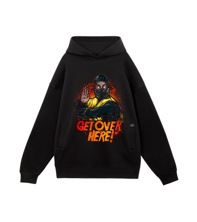 Худи оверсайз Get over here! (Mortal Kombat) — Dead Brush