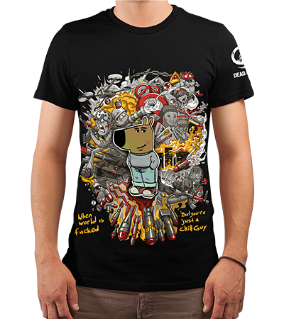 Футболка Chill Guy R (Cold Black Series) — Dead Brush