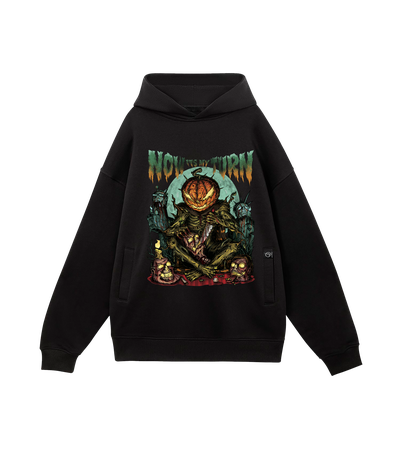Худи оверсайз Hell Pumpkin (Dead Brush Freepaint) — Dead Brush