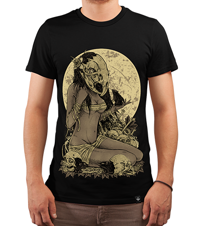 Футболка Rat Queen (Cold Black Series) - Deadbrush.ru