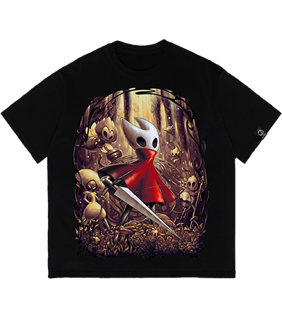 Футболка оверсайз Hollow Knight Silksong — мерч по игре - Deadbrush.ru