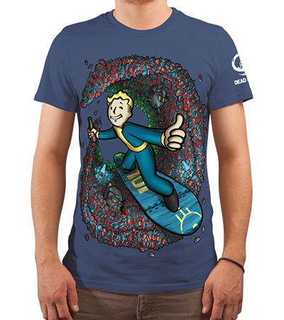 Футболка Vault Serfer I (Fallout) — Dead Brush